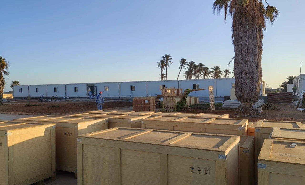 container homes engineering camp project information Benghazi Libya container homes engineering camp project information Benghazi Libya